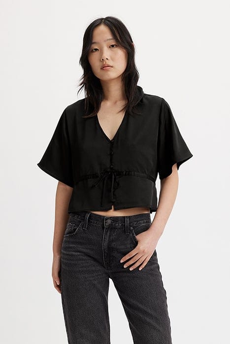 LINDY BLOUSE BLACK 1