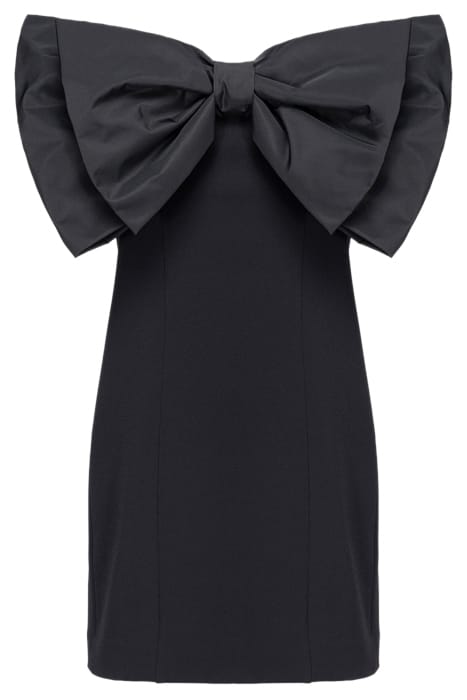 ANTIGUA ABITO CREPE STRETCH + TAFFETA BLACK 1
