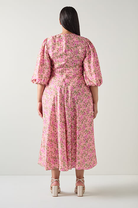 LOIS MEADOW MIDI DRESS MULTICOLOR 2