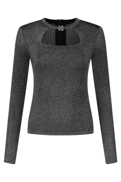 GUUSJE SPARKLE TOP BLACK 2