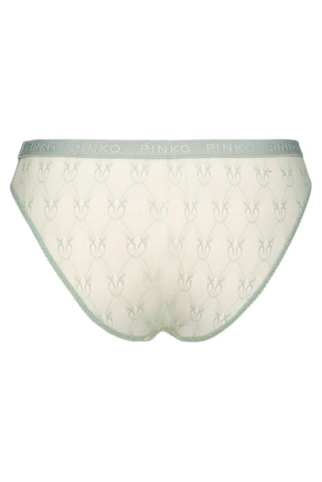 SENZA PAROLE 3 SLIP PIZZO INDEMAGLIATO JACQUARD C/LOGO AMBIE 2