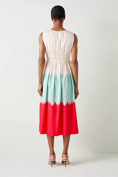 VIOLA DIP MIDI DRESS NEUTRAL 2