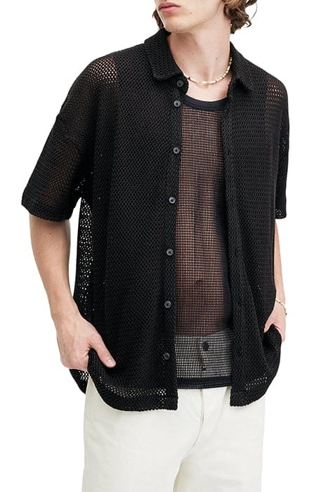 MUNROE SS SHIRT JET BLACK 1