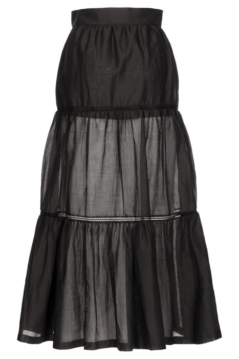HANNOVER GONNA MUSSOLA RICAMO BLACK 4