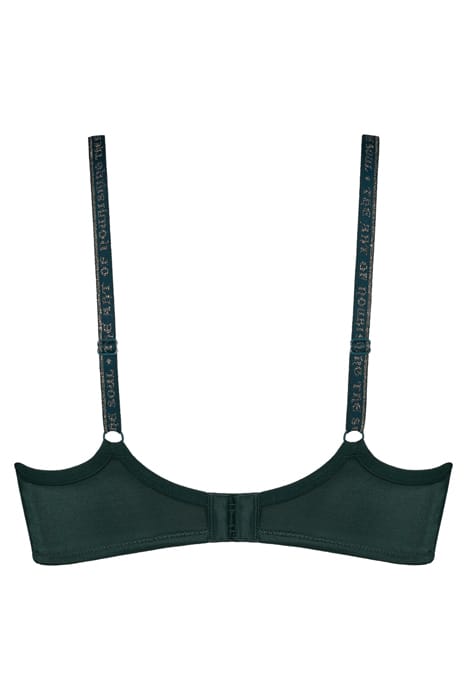 DAME DE PARIS GREEN AND GOLD LUREX PROSTHETIC CARE BRA BRA 4
