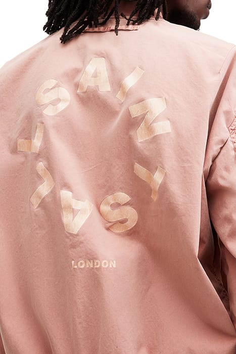 TIERRA FADED BOMBER BRAMBLE PINK 7