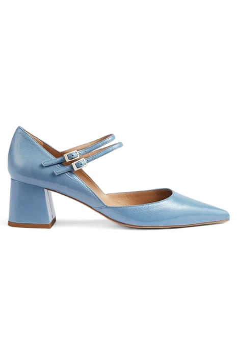 SAVANNAH POINTED PUMP BLUE 1