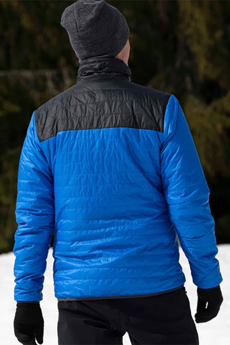 RØROS LIGHT INS JKT STRONG BLUE / SOLID CHARCOAL 2