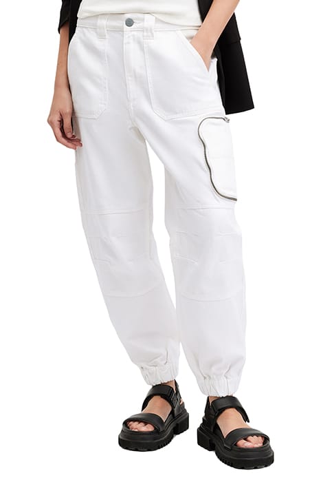 FLORENCE CARGO JOGGR CHALK WHITE 1