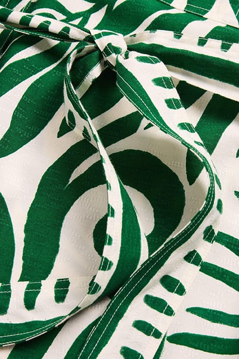 TONI ECO VERO SHIRT DRE GREEN PRINTED 4