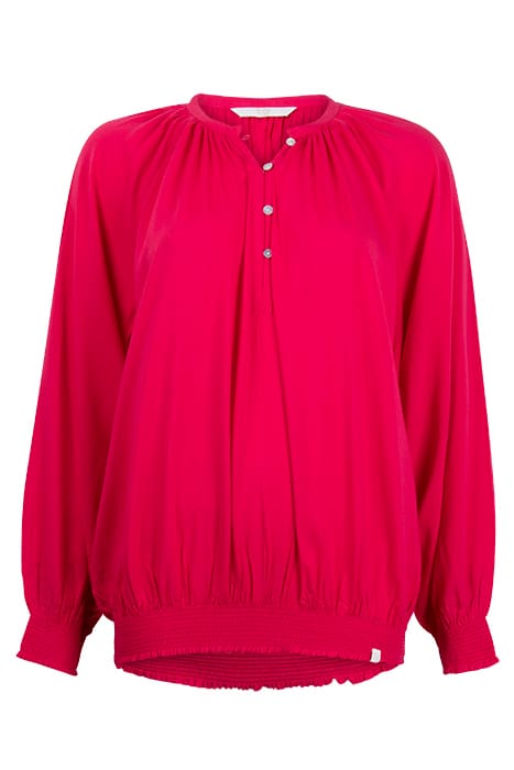 BLOUSE LIMA SOLID MAGENTA ROSE 1