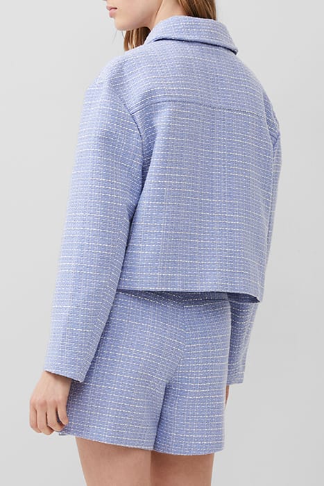 EFFIE BOUCLE JACKET BLUE 2