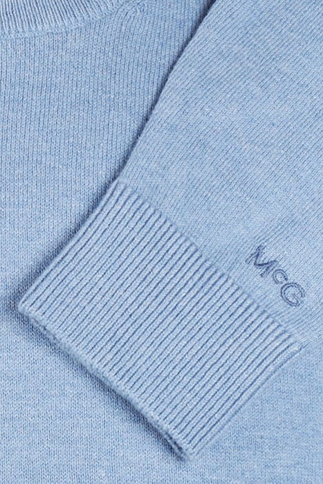 C-NECK SWEATER SKY BLUE 2