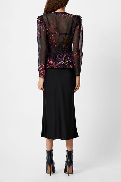 ELISE RUCHED WAIST BLACK 3