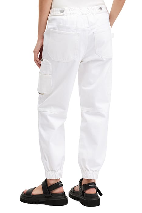 FLORENCE CARGO JOGGR CHALK WHITE 2