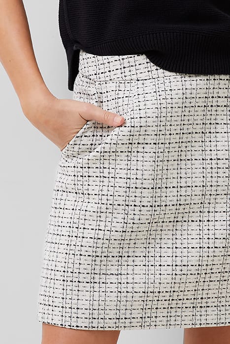 EFFIE BOUCLE SKIRT BROWN 3
