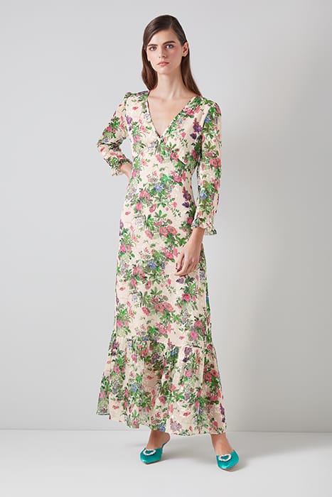 DEBORAH DEVORE MAXI DRESS CREAM 5