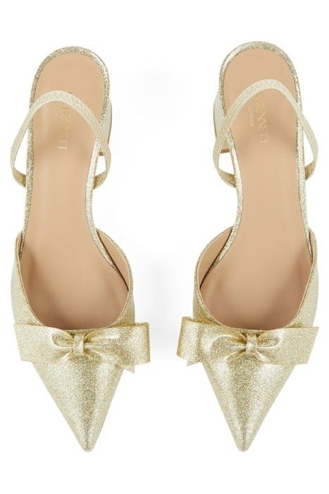 CADENCE BOW MULE GOLD 3