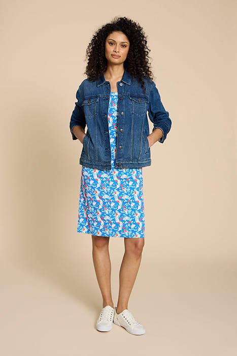 TALLIE ECO VERO JERSEY DRE TEAL PRINTED 3