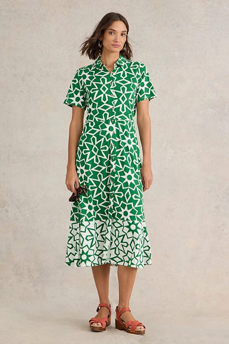 RUA JERSEY SHIRT DRE GREEN PRINTED 1