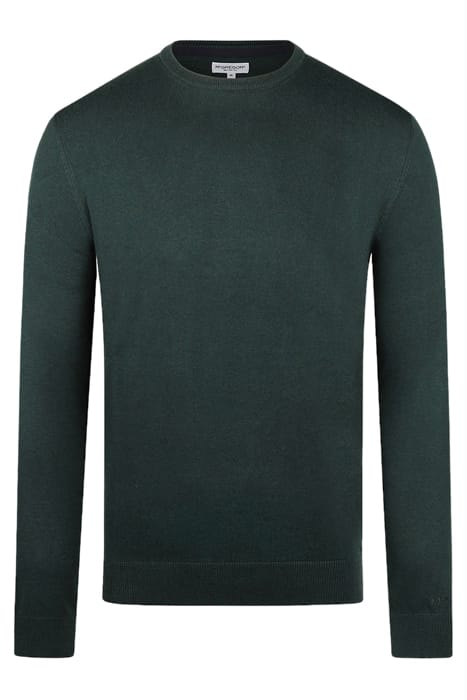 C-NECK SWEATER PINE GREEN 1