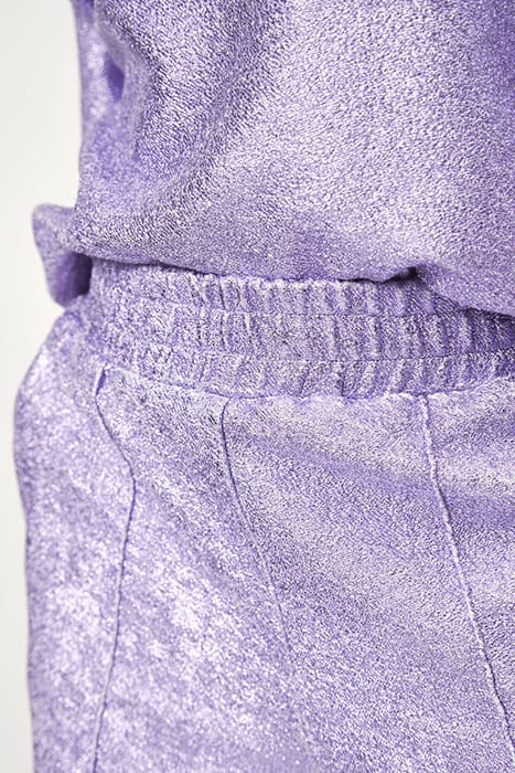AZULA FOIL COATED PANTS SOFT VIOLET 4