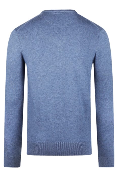 V-NECK SWEATER FADED BLUE 2