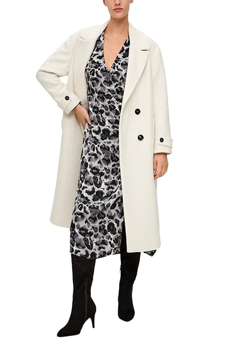S.OLIVER DRESSES WHITE BLACK ALLOVER PRINT 4