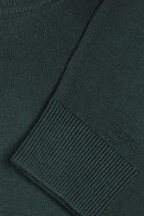 C-NECK SWEATER PINE GREEN 3