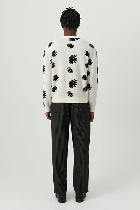SUNNY CREWNECK SWEATER OFF WHITE MULTI 3