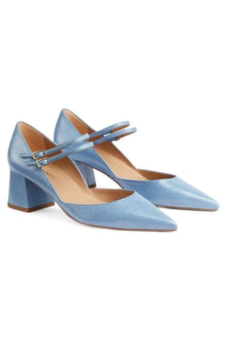 SAVANNAH POINTED PUMP BLUE 2