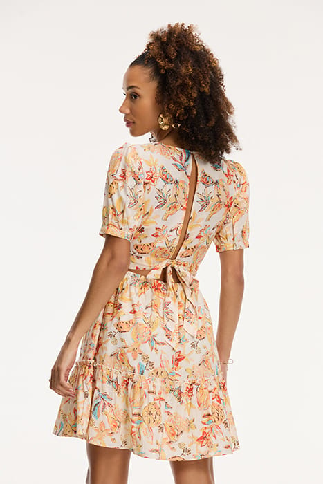 LADIES JAEL DRESS FRUITY BLUES ORANGE FRUITY BLUES 2