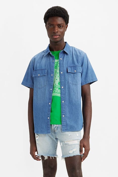 SS CASUAL SHIRT BLUE 1