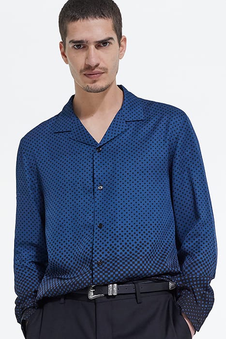 CHEMISE MANCHES LONGUES BLUE BLACK 6