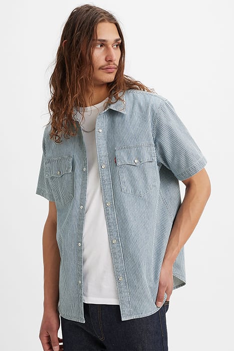 SS CASUAL SHIRT BLUE 5