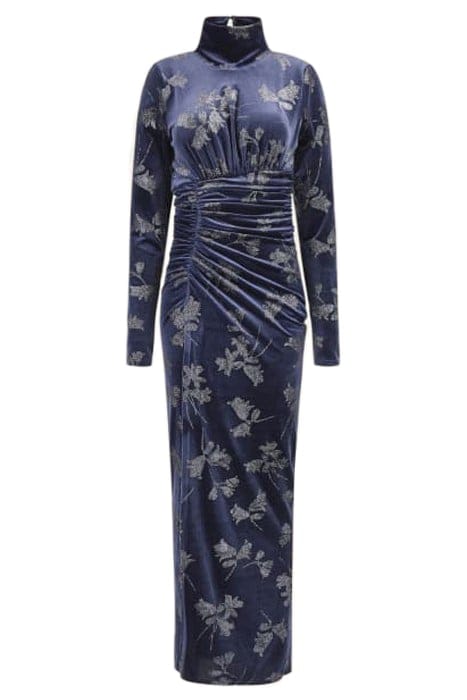 MARCIANO BY GUESS ANGELICA TABITHA MAX SECRET BLUE MAXI DRES 3