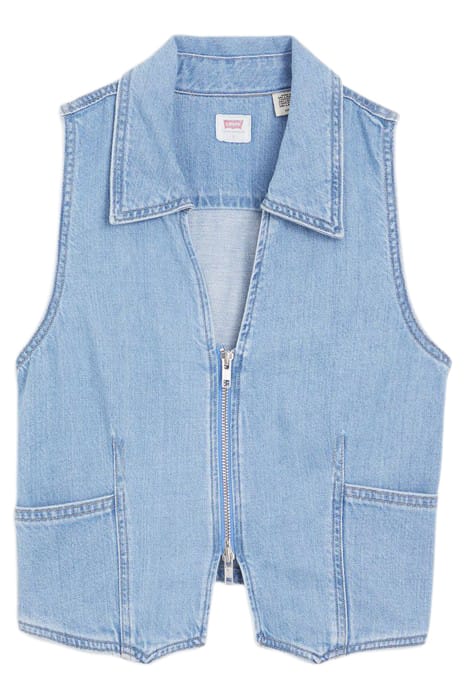 LILOU TANK TOP BLUE 3