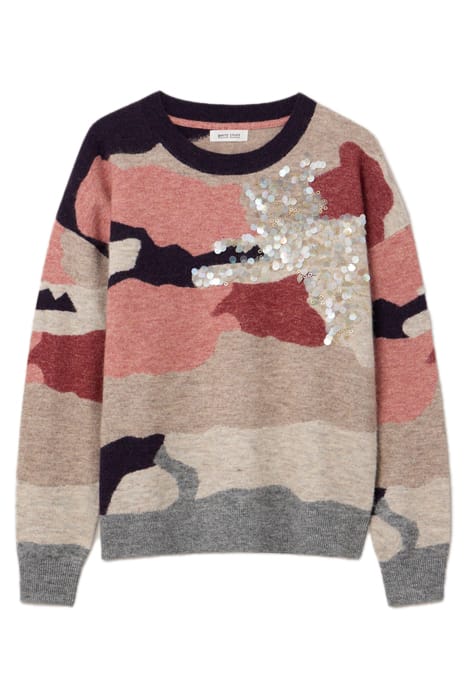 PATCHWORK SPARKLE JUMPER GREY 2
