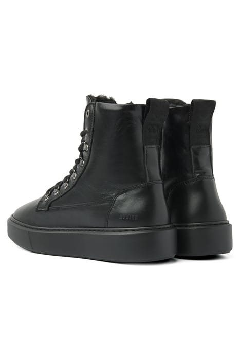 VINCE DUNYA FUR (L) BLACK PATENT 3