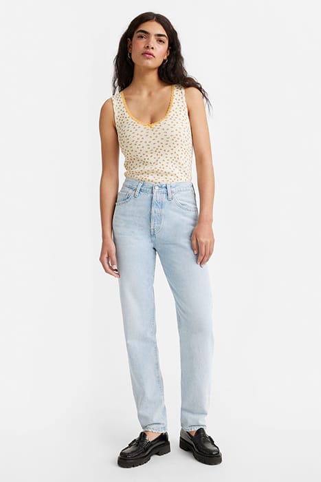 501 STRAIGHT JEANS BLUE 6