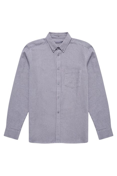 PUPPY TOOTH FLANNEL LS CHARCOAL MEL/LGM 1