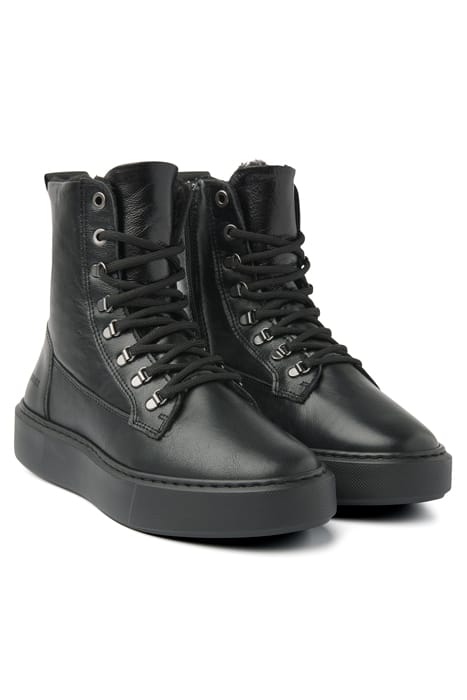 VINCE DUNYA FUR (L) BLACK PATENT 2