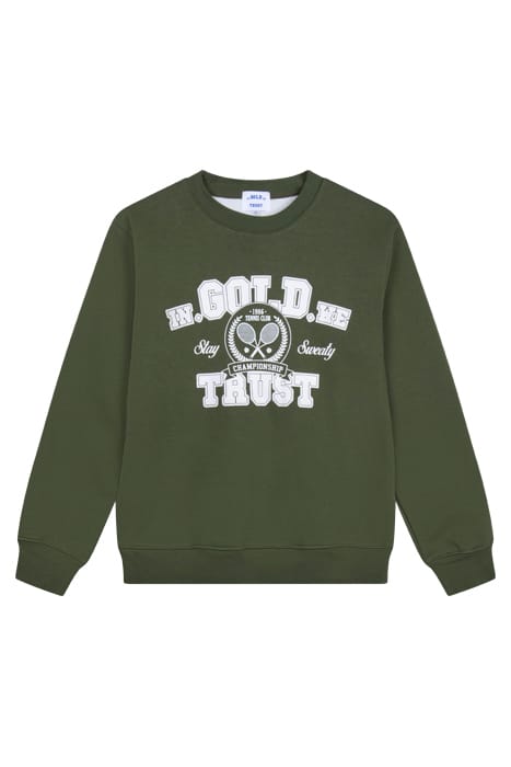 UNISEX THE TENNIS SWEATERGREEN 1