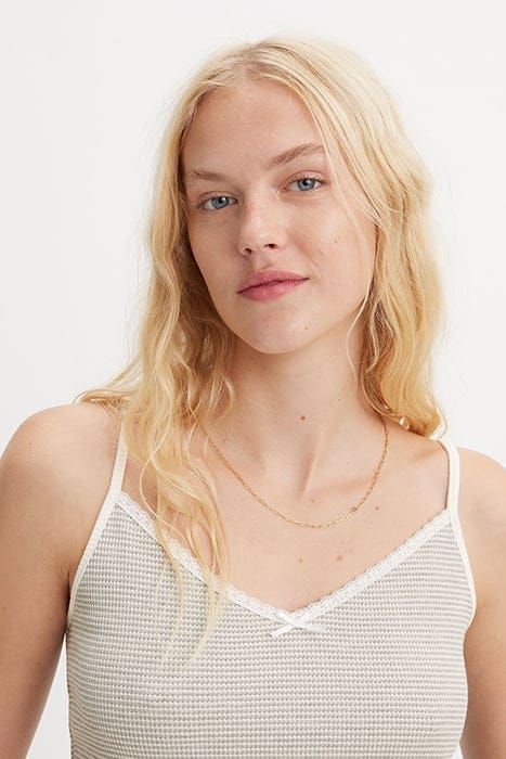 DRY TANK TOP ECRU 4