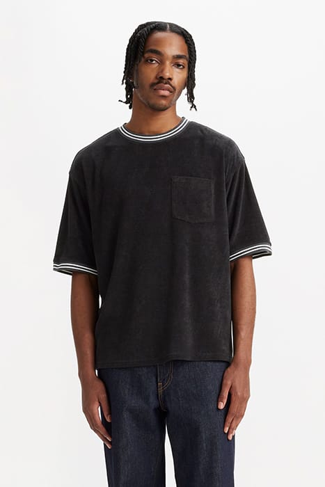 HALF BASIC T-SHIRT BLACK 1