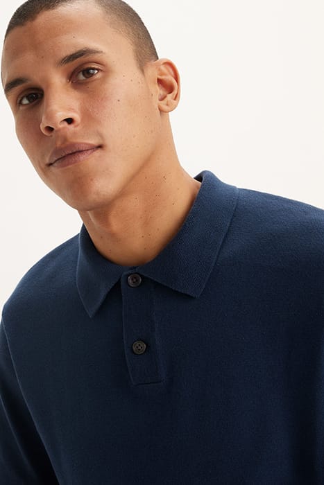 SWEATER POLO SHIRT NAVY 5