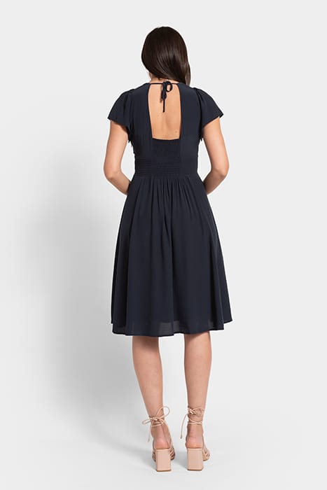 MATERNITY MINI DRESS BLUE 2
