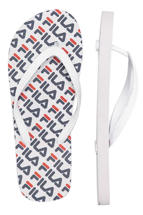 TROY LOGO SLIPPER WMN WHITE 5
