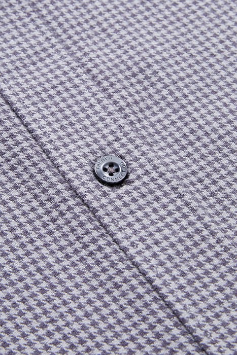 PUPPY TOOTH FLANNEL LS CHARCOAL MEL/LGM 3
