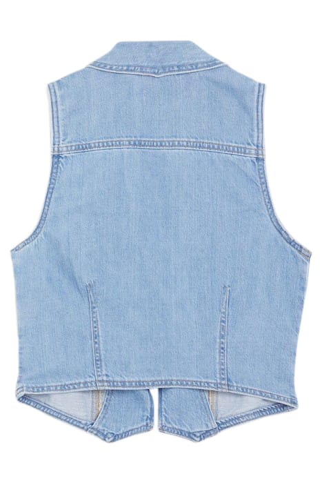 LILOU TANK TOP BLUE 4